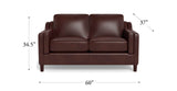 Bella Leather Sofa Collection