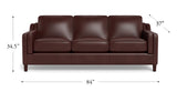 Bella Leather Sofa Collection