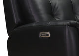 Torino Power Headrest Swivel Glider Leather Recliner