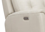 Torino Power Headrest Swivel Glider Leather Recliner