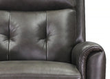 Torino Power Headrest Swivel Glider Leather Recliner