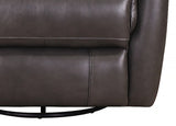 Torino Power Headrest Swivel Glider Leather Recliner