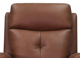 Sterling Power Headrest Swivel Glider Leather Recliner