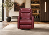 Vienna Power Headrest Swivel Glider Leather Recliner