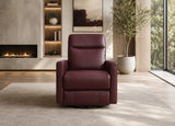Ashby Power Headrest Swivel Glider Leather Recliner