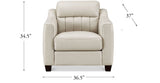 Uptown Leather Sofa Collection