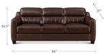 Uptown Leather Sofa Collection
