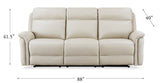 Cascade Power Headrest Zero Gravity Reclining Sofa Collection