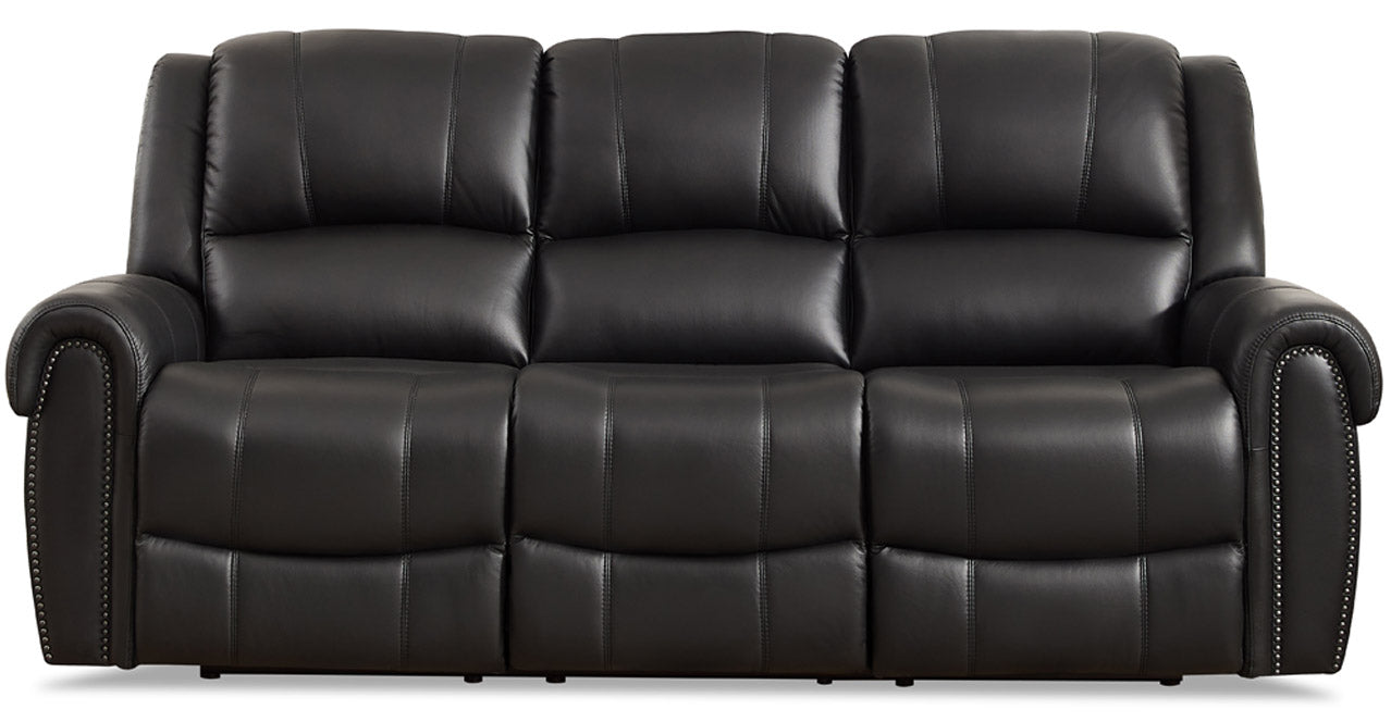 Marco leather 2025 power reclining sofa