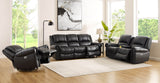 Marco Power Zero Gravity Reclining Sofa Collection, Black