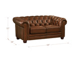 Aliso Leather Sofa Collection