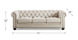 Aliso Leather Sofa Collection