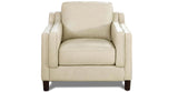 Bella Leather Sofa Collection, Ivory White