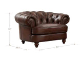 Newport Leather Sofa Collection