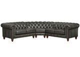 Alton Bay Leather Sectional Collection