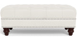 Alton Bay Leather Sofa Collection, Cream White