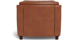 Belfast Leather Chair, Nutmeg Brown