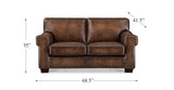 Capri Leather Sofa Collection