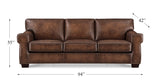 Capri Leather Sofa Collection