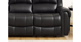 Marco Power Zero Gravity Reclining Sofa Collection, Black