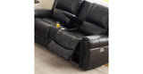 Marco Power Zero Gravity Reclining Sofa Collection, Black
