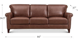 Navarro Leather Sofa Collection