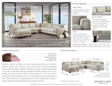 Hayward Leather Sectional Collection