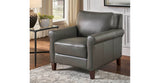 Laguna Leather Sofa Collection, Steel Gray