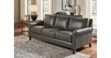 Laguna Leather Sofa Collection, Steel
