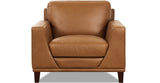 Soma Leather Chair Collection, Cognac Brown