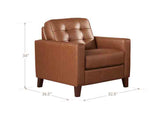 Aiden Leather Sofa Collection