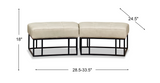 Yuna Curve Modular Leather Sofa Collection