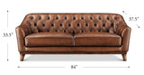 Lowell Leather Sofa Collection