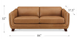 Omaha Leather Sofa Collection