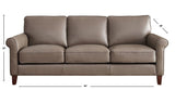 Laguna Leather Sofa Collection - Hydeline USA