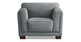 Marshall Leather Sofa Collection, Slate - Hydeline USA