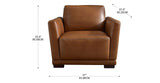 Mary Leather Sofa Collection - Hydeline USA