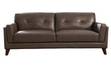 Granite Huntington Leather Sofas - Hydeline USA