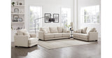 Alby Fabric Sofa Collection, Almond White