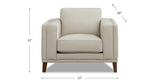 Lyon Leather Sofa Collection - Hydeline USA