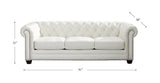 Aliso Leather Sofa Collection - Hydeline USA