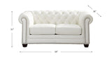 Aliso Leather Sofa Collection - Hydeline USA