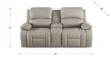 Westminster Power Headrest Zero Gravity Reclining Sofa with Console Collection