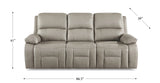 Westminster Power Headrest Zero Gravity Reclining Sofa with Console Collection