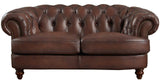 Newport Leather Sofa Collection - Hydeline USA