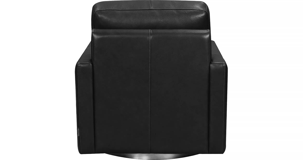 Ashby Swivel Leather Chair