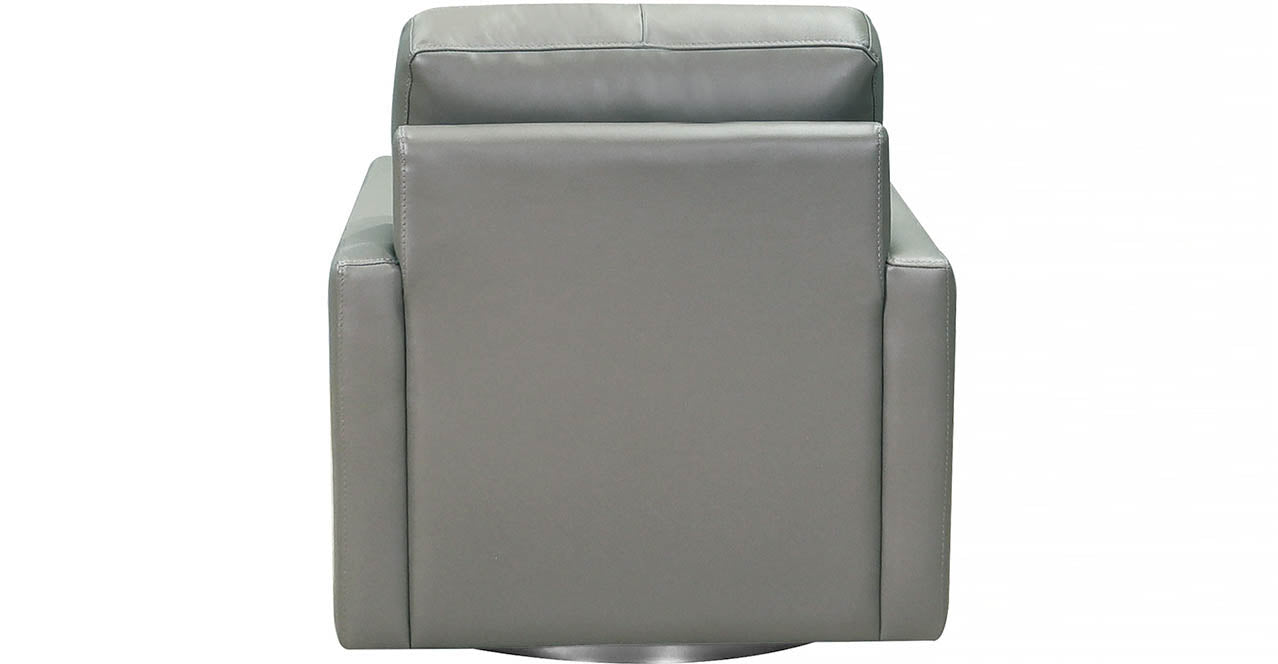 Ashby Swivel Leather Chair