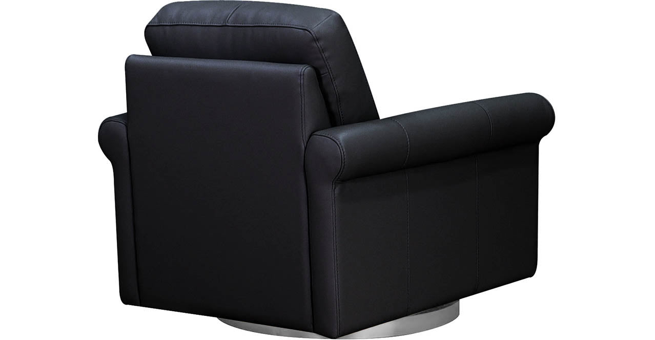 Laguna Swivel Leather Chair