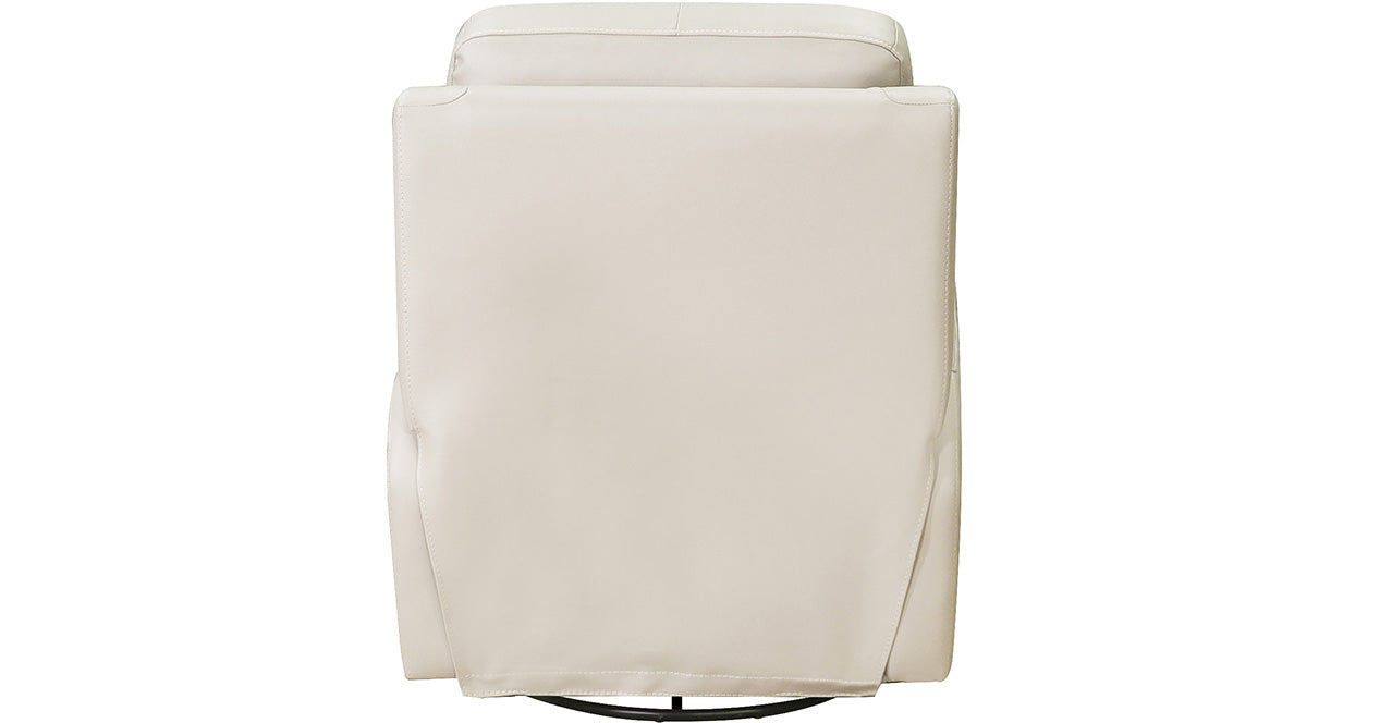 Torino Power Headrest Swivel Glider Leather Recliner