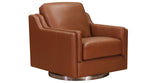 Bella Swivel Leather Chair